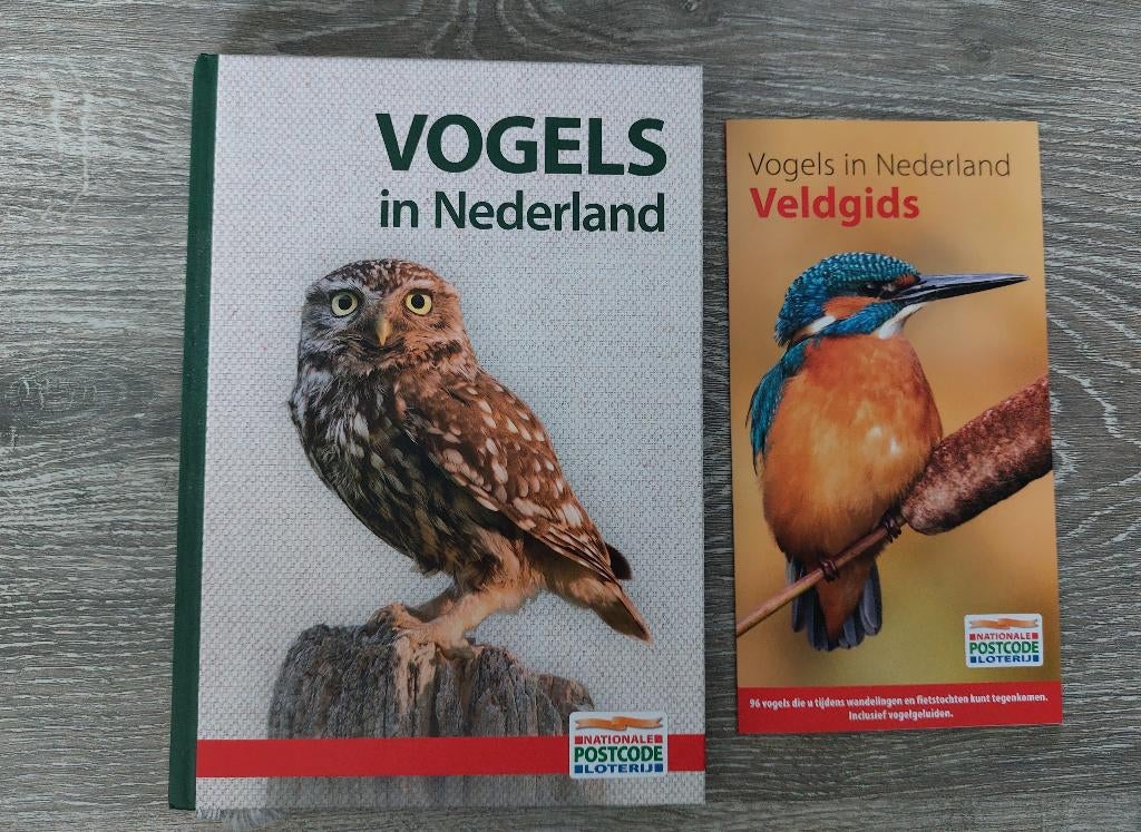 Postcodeloterij Vogels in Nederland met veldgids, Ophalen of Verzenden, Zo goed als nieuw, Vogels, Nationale Postcode Loterij