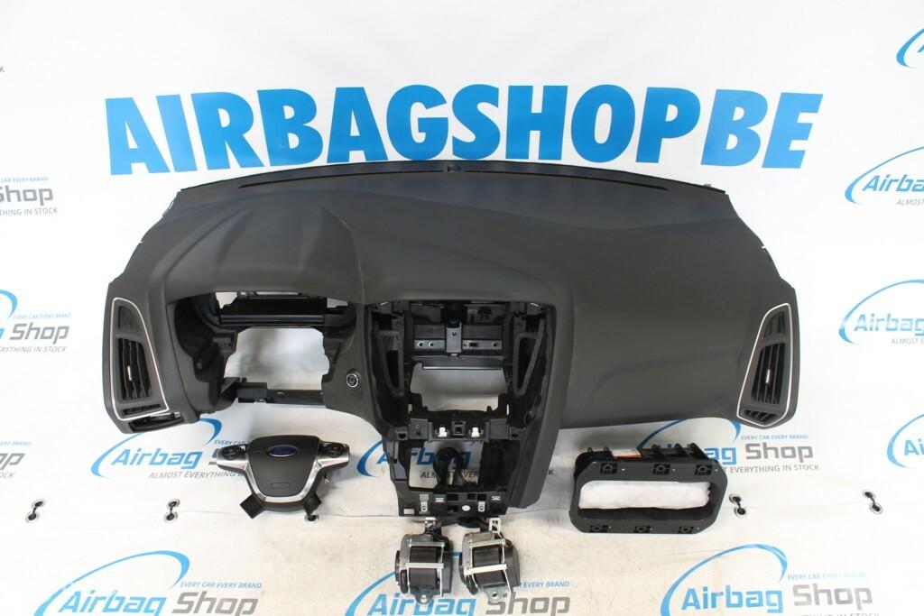 Airbag set - dashboard zwart ford focus (2011-2014)