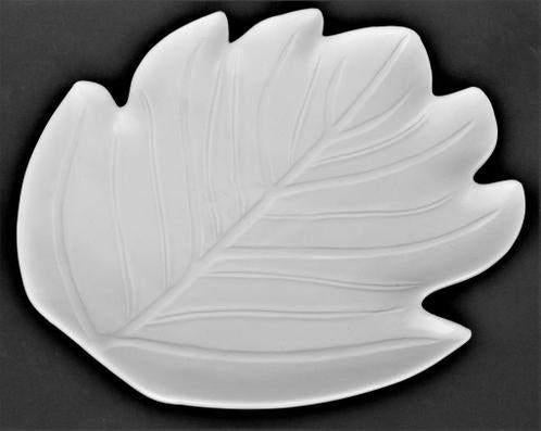 Pintt - decoratieve schaal - bladmotief - ZGAN, Huis en Inrichting, Keramiek, Ophalen of Verzenden, Zo goed als nieuw, Bord(en)