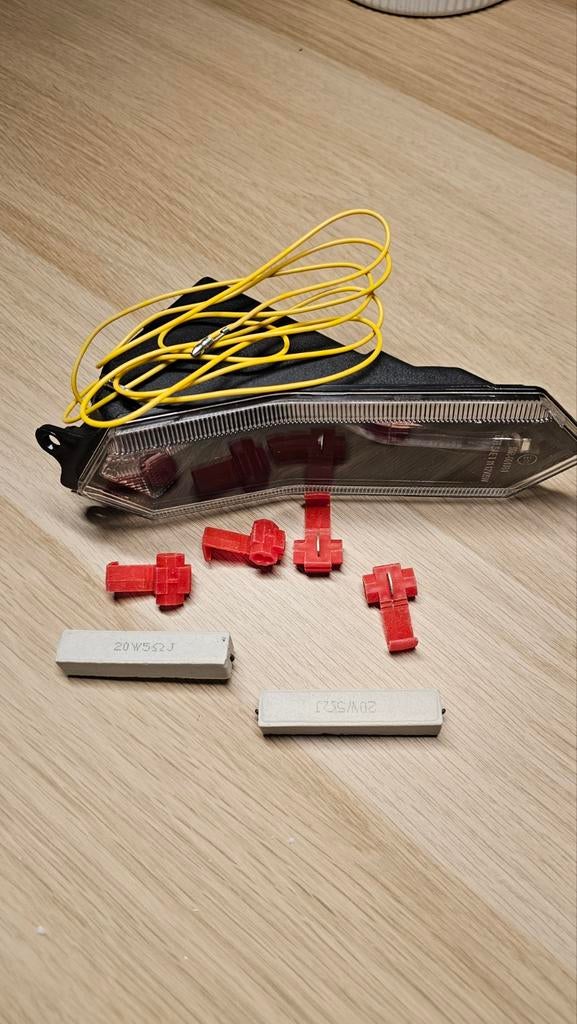 LED voorrijlicht knipperlicht motor/scooter - Smoked zwart, Ophalen of Verzenden, Nieuw, Honda