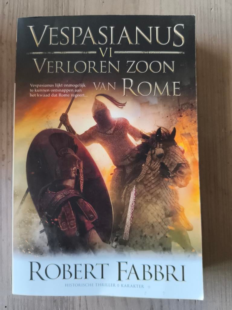 Vespasianus VI: Verloren Zoon van Rome - Robert Fabbri, Boeken, Ophalen of Verzenden, Gelezen, Robert Fabbri, Nederland