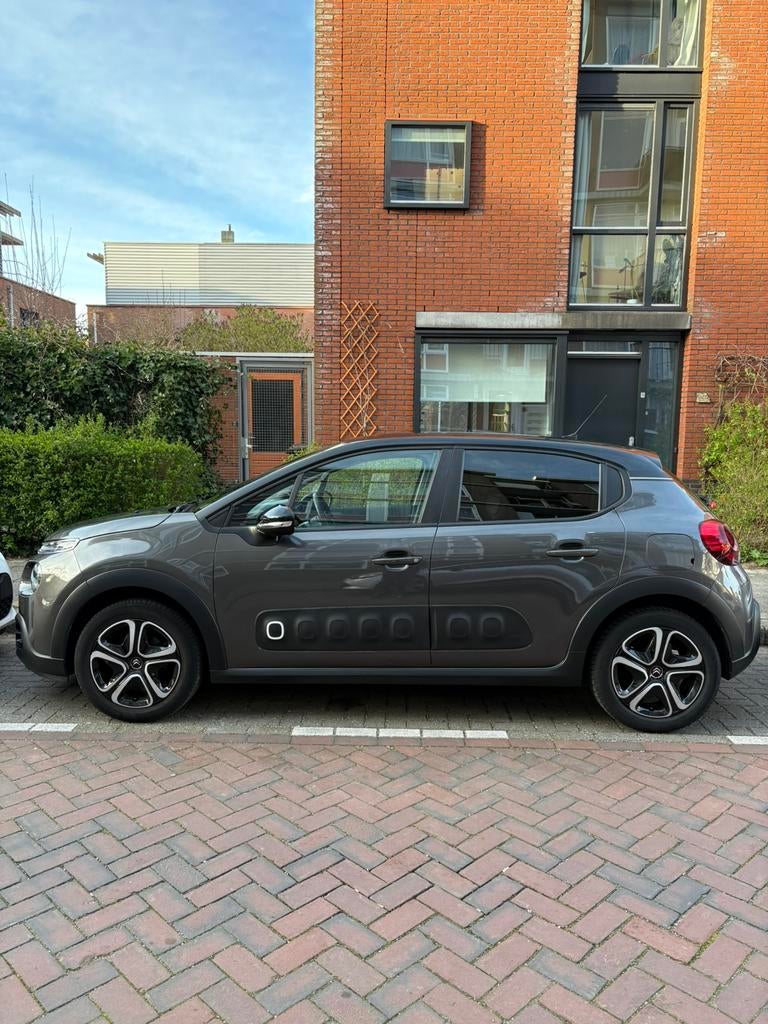 Citroën C3 1.2 Puretech 82pk 2017 Grijs, 40 €/maand, 1199 cc, 450 kg, Origineel Nederlands