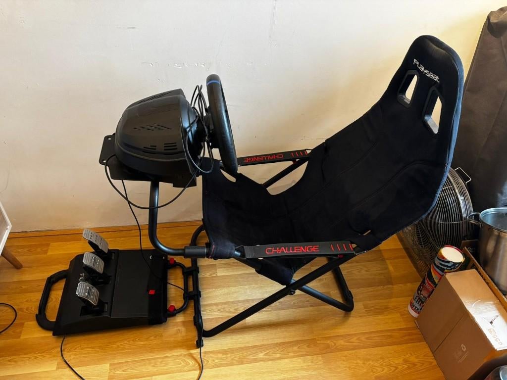 Playseat Challenge met Thrustmaster T300RS GT en Pedalen, Ophalen, Gebruikt, Playseat of Racestoel, PlayStation 4