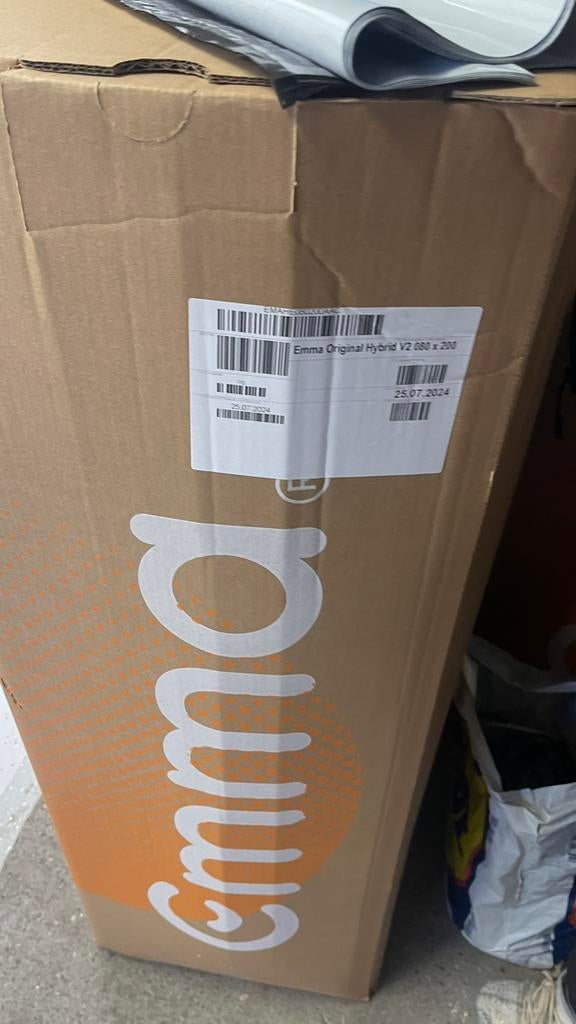 EMMA ORIGINAL - Hybrid V2, Huis en Inrichting, Slaapkamer | Matrassen en Bedbodems, Ophalen of Verzenden, Zo goed als nieuw, Eenpersoons