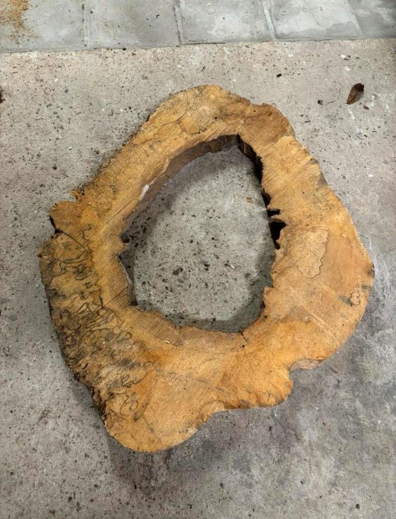 2 unieke stukken hout epoxy, Doe-het-zelf en Verbouw, Ophalen, Zo goed als nieuw
