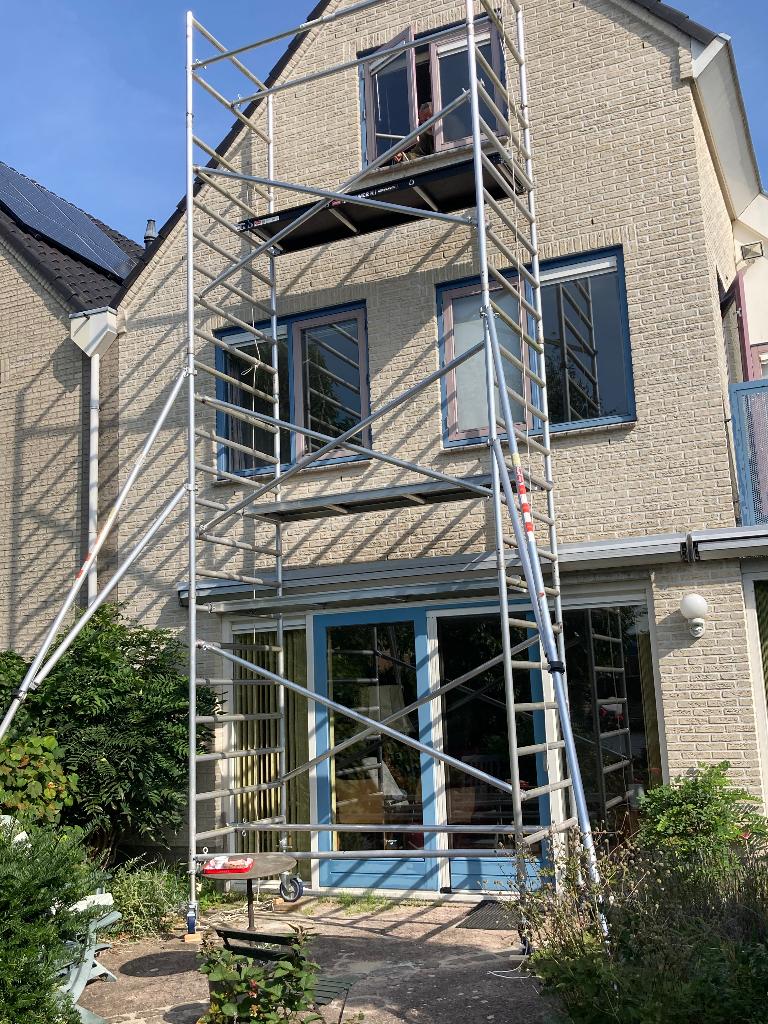 Rolsteiger Altrex 5200 - aluminium, Ophalen, Gebruikt, Rolsteiger of Kamersteiger, 5 meter of hoger