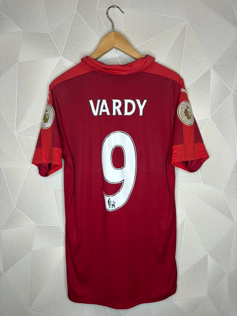 Leicester Uit 2016/2017 Vardy, Maat L, Ophalen of Verzenden, Zo goed als nieuw, Shirt