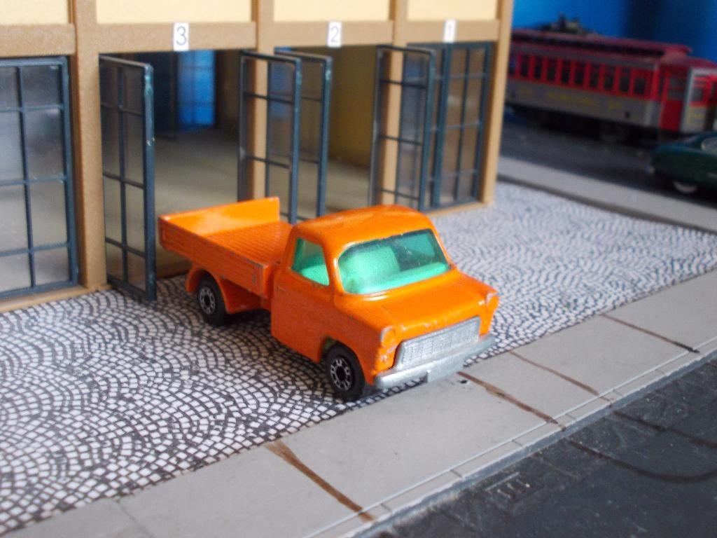 1:64 Ford Transit Mk.1 Pick-Up - Matchbox Superfast nr.66 #2, Ophalen of Verzenden, Gebruikt, Auto