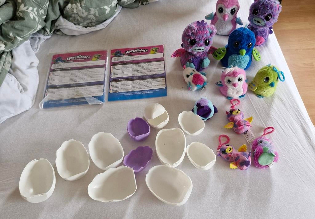Hatchimals poppetjes, Ophalen, Gebruikt