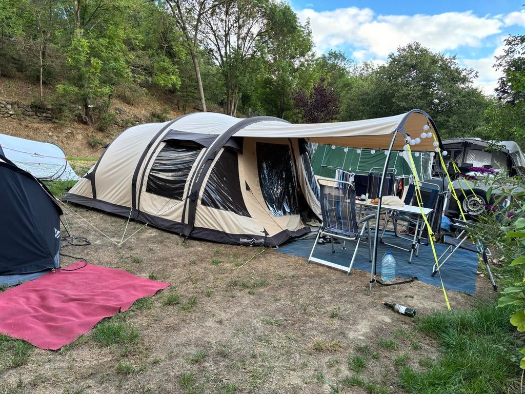 Outwell 5ATC Opblaasbare Tent - Goed Onderhouden, Caravans en Kamperen, Tenten, tot en met 5, Gebruikt, Ophalen