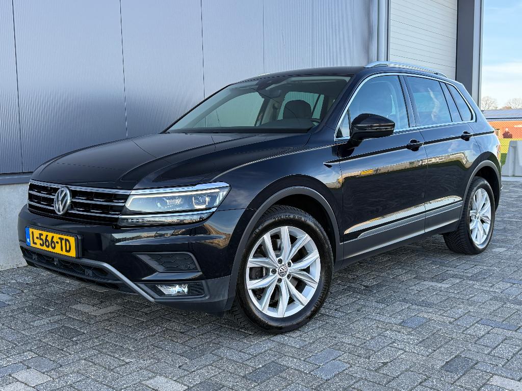 Volkswagen Tiguan 2.0 TDI 239pk 4Motion DSG 2017 Zwart, Automaat, 4 cilinders, 2500 kg, Zwart