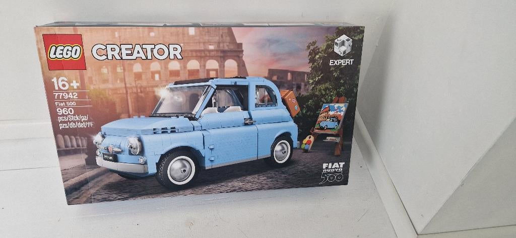 77942 Lego Creator Fiat 500 Blauw, Lego, Nieuw, Ophalen of Verzenden, Compleet