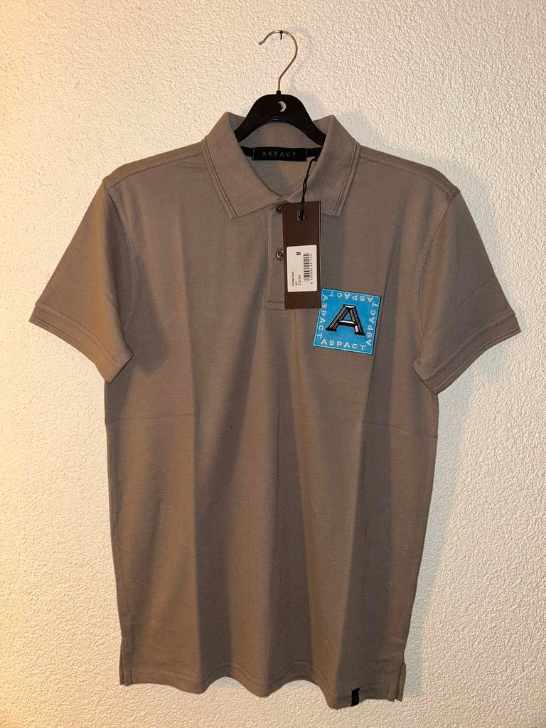 Aspact Polo; Maat M, Ophalen of Verzenden, Nieuw, Maat 48/50 (M), Grijs