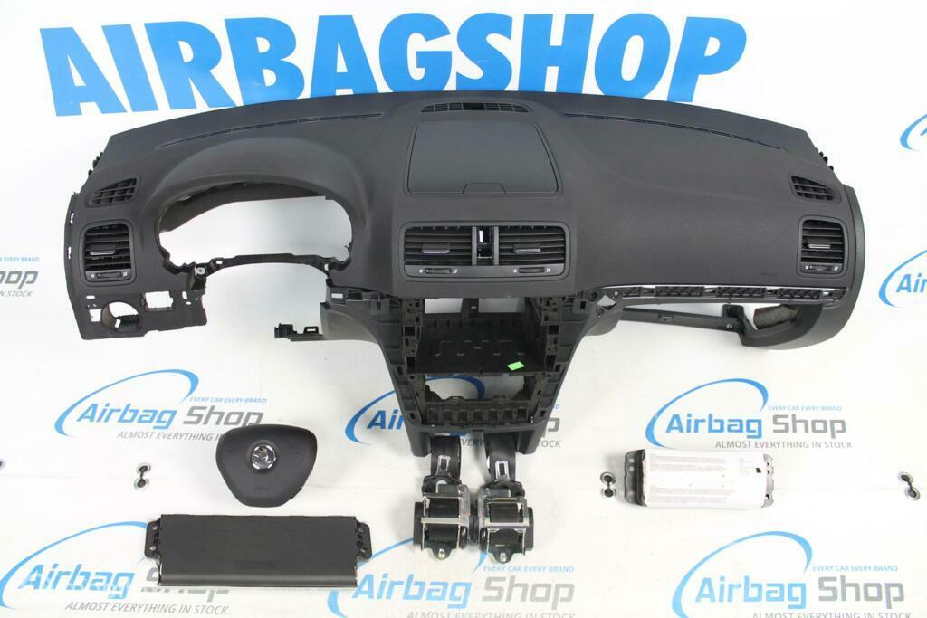 Airbag set - Dashboard zwart Skoda Yeti facelift 2009-heden