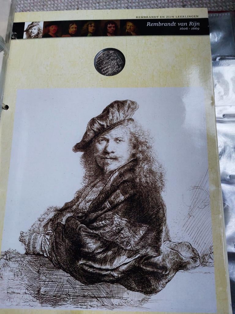 Munt Rembrandt van Rijn, Ophalen of Verzenden, Overige landen, 2 euro