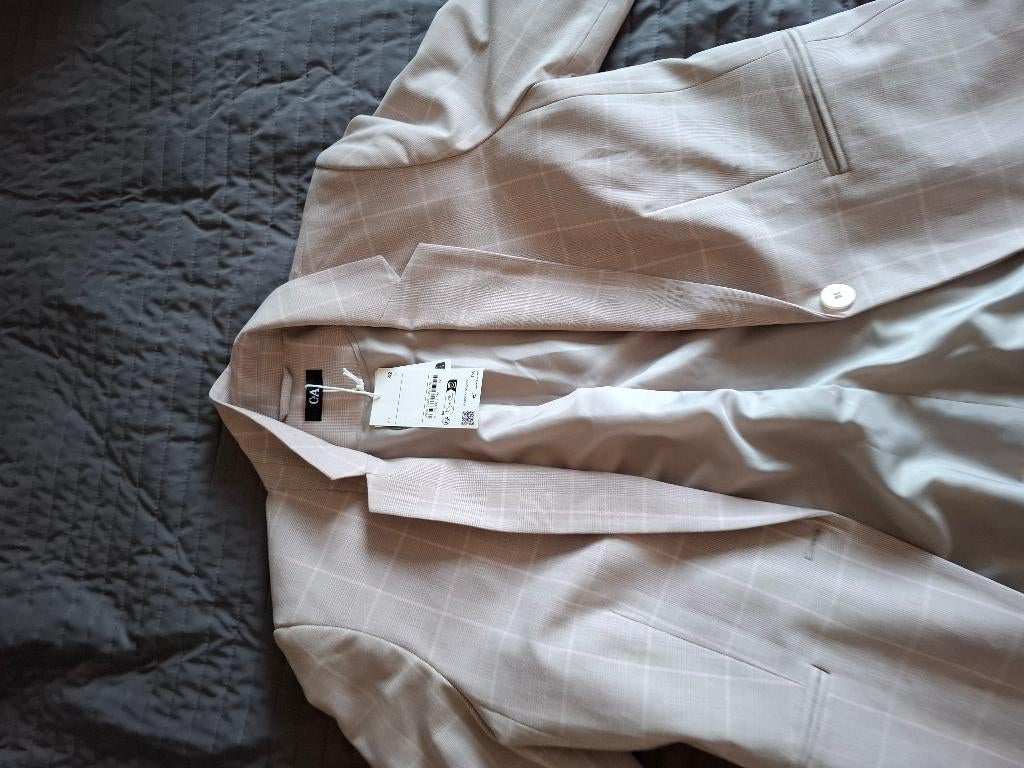 Dames broekpak, Kostuum of Pak, Overige kleuren, Maat 42/44 (L), Ophalen of Verzenden