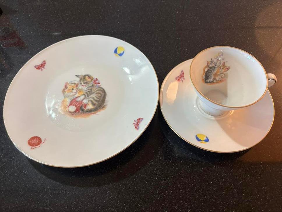 Spenzo vintage ontbijtset 1930-1940, Ophalen of Verzenden