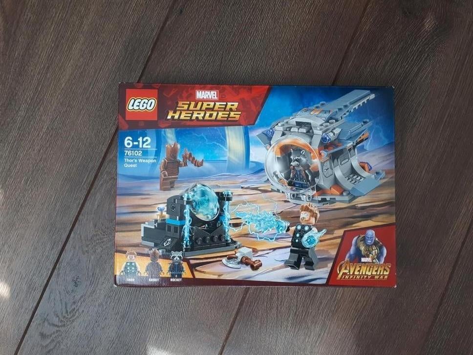 LEGO Marvel Super Heroes 76102 Thor's Weapon Quest, Ophalen, Nieuw, Complete set, Lego
