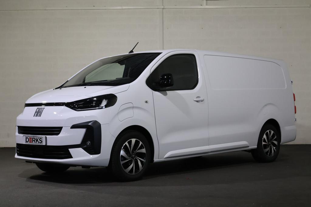 Fiat E-Scudo L3 75 kWh Airco Navigatie Camera (bj 2025), Gebruikt, 2027 kg, Wit, Origineel Nederlands