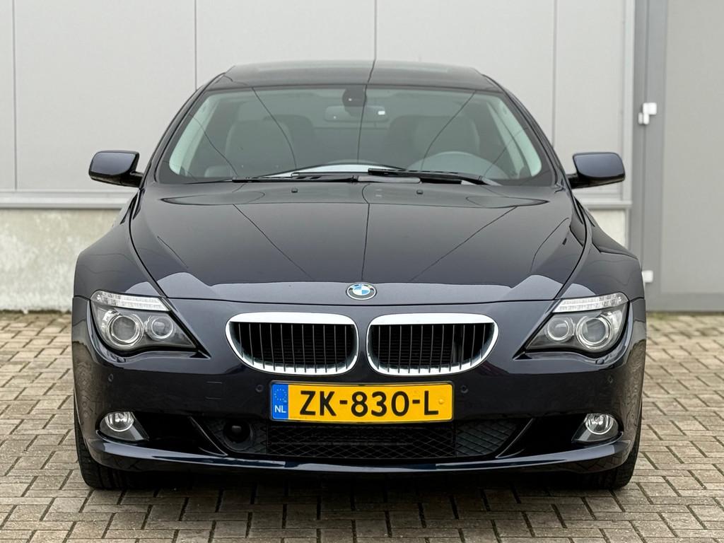 BMW 6-serie 630i Facelift PANO Nette Auto, Auto's, Achterwielaandrijving, Gebruikt, Zwart, 2996 cc
