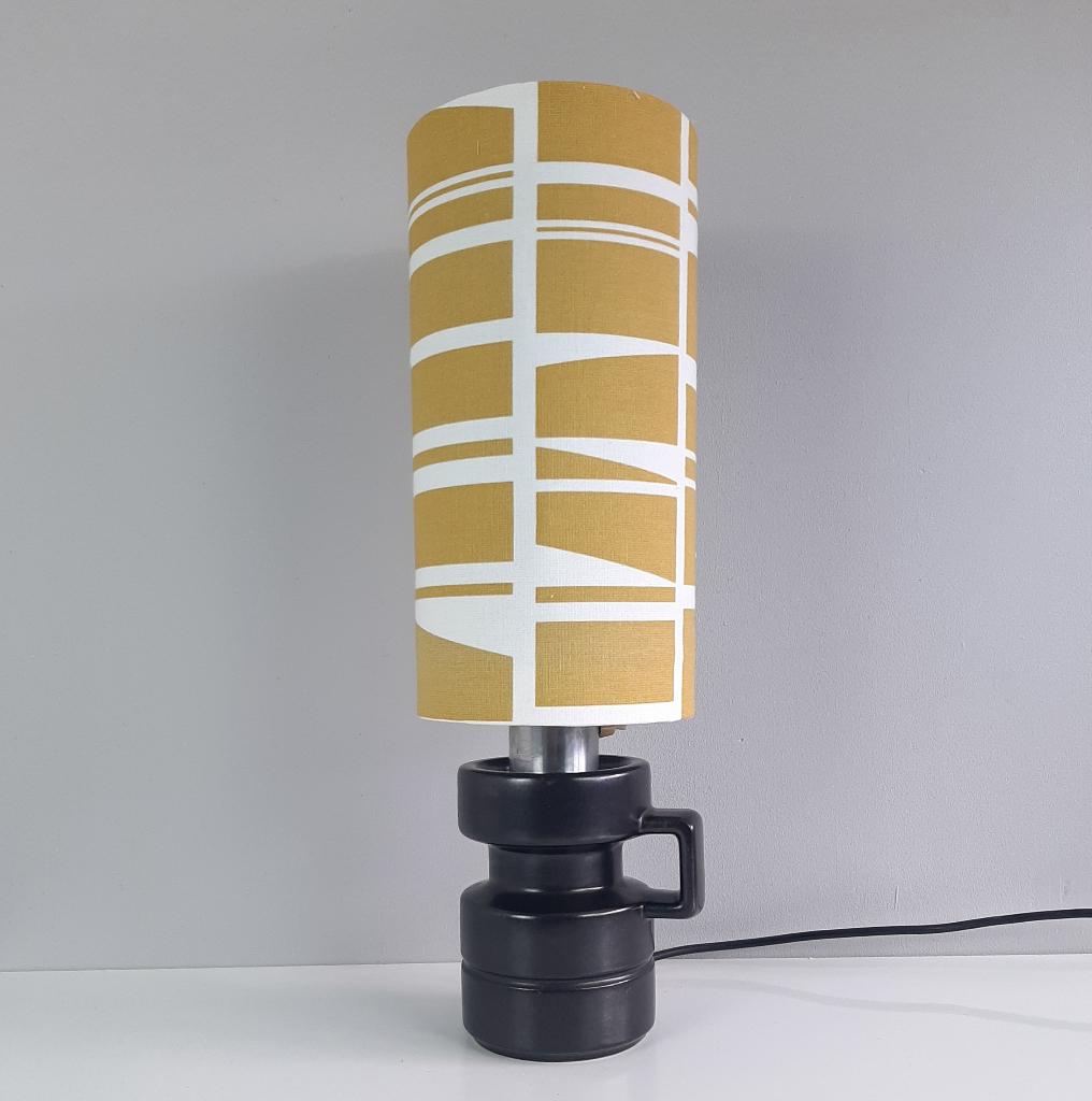 Steuler keramische Tafellamp | Carl Zalloni Design jaren 60, Huis en Inrichting, Lampen | Tafellampen, Gebruikt, Minder dan 50 cm