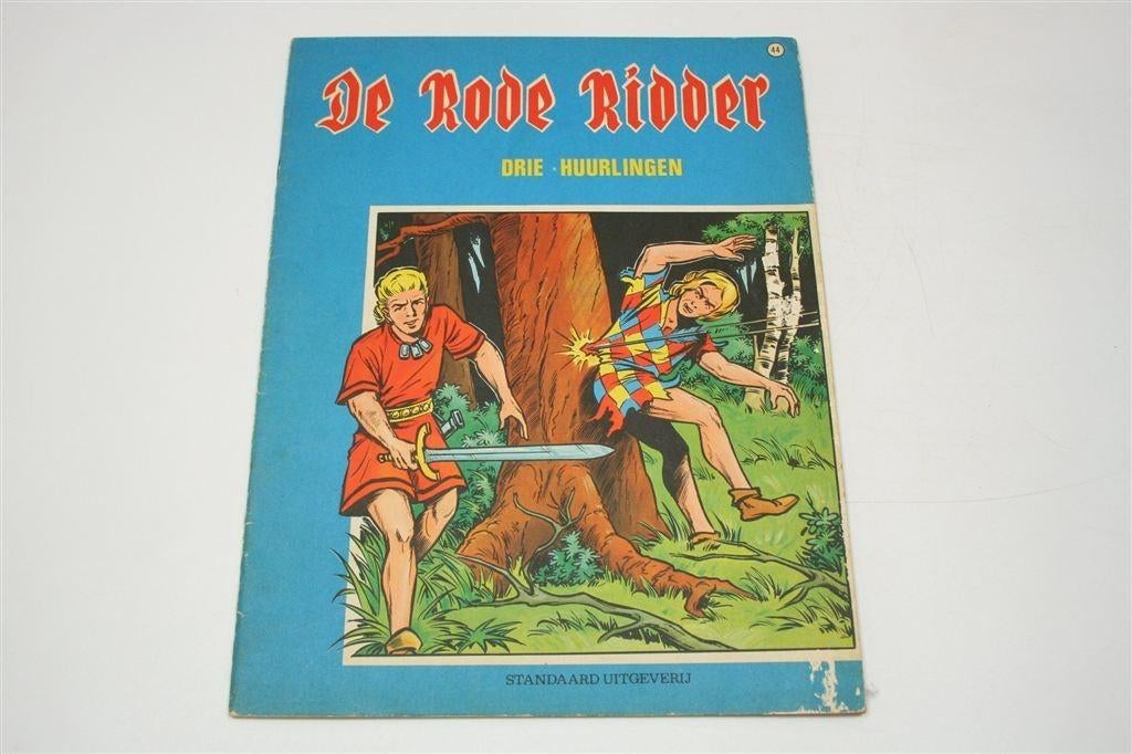 De Rode Ridder, 3 Huurlingen — Vandersteen — 1e druk 1969, Boeken, Stripboeken, Gelezen, Eén stripboek, Ophalen of Verzenden