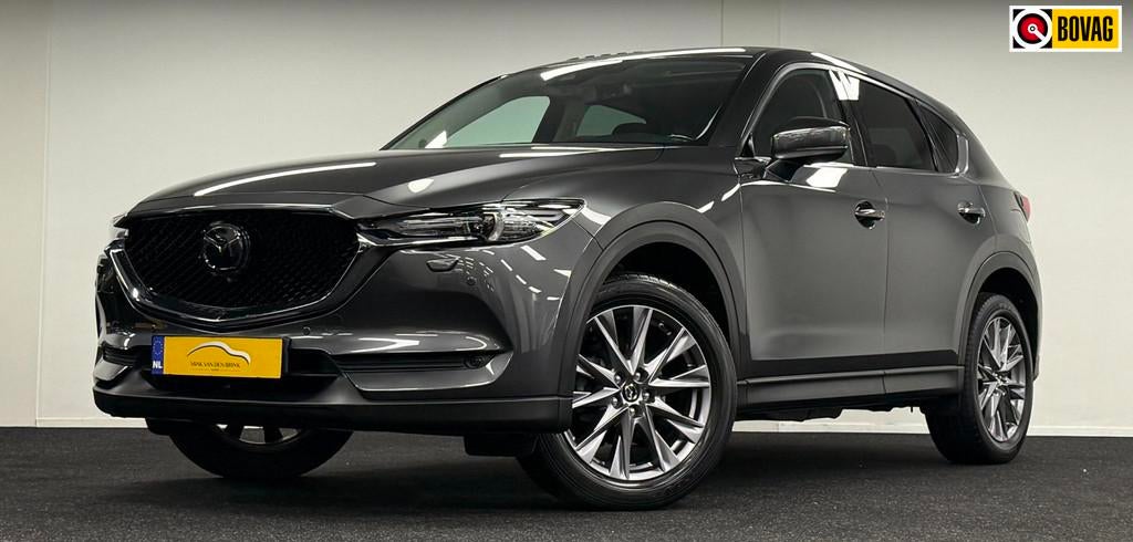 Mazda CX-5 2.5 SkyActiv-G 194 4WD AWD Signature*Leder*Trekha, Auto's, Gebruikt, Zwart, 4 cilinders, 2000 kg