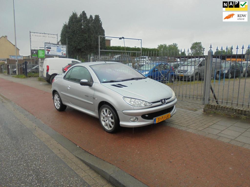Peugeot 206 CC 1.6-16V Quiksilver, Voorwielaandrijving, Euro 5, Gebruikt, 4 cilinders
