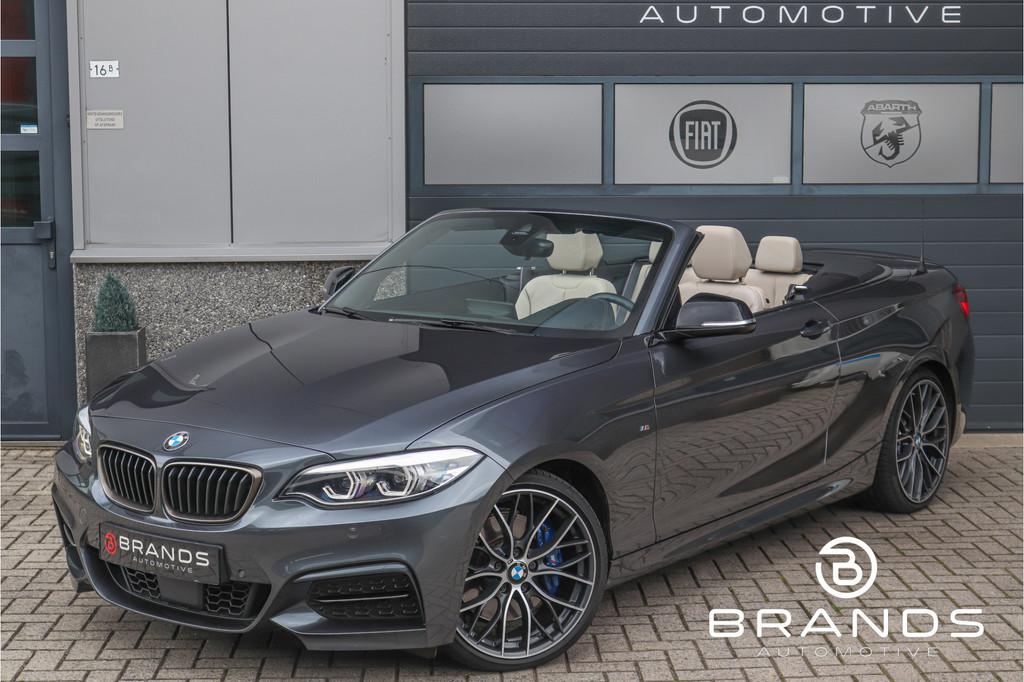 BMW 2 Serie Cabrio M240i xDrive High Executive Full option 3, Automaat, 12 maanden, Gebruikt, Beige