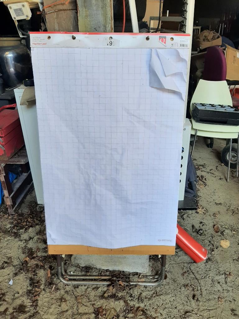 Staande houten Flipover, Diversen, Ophalen, Gebruikt, Whiteboard