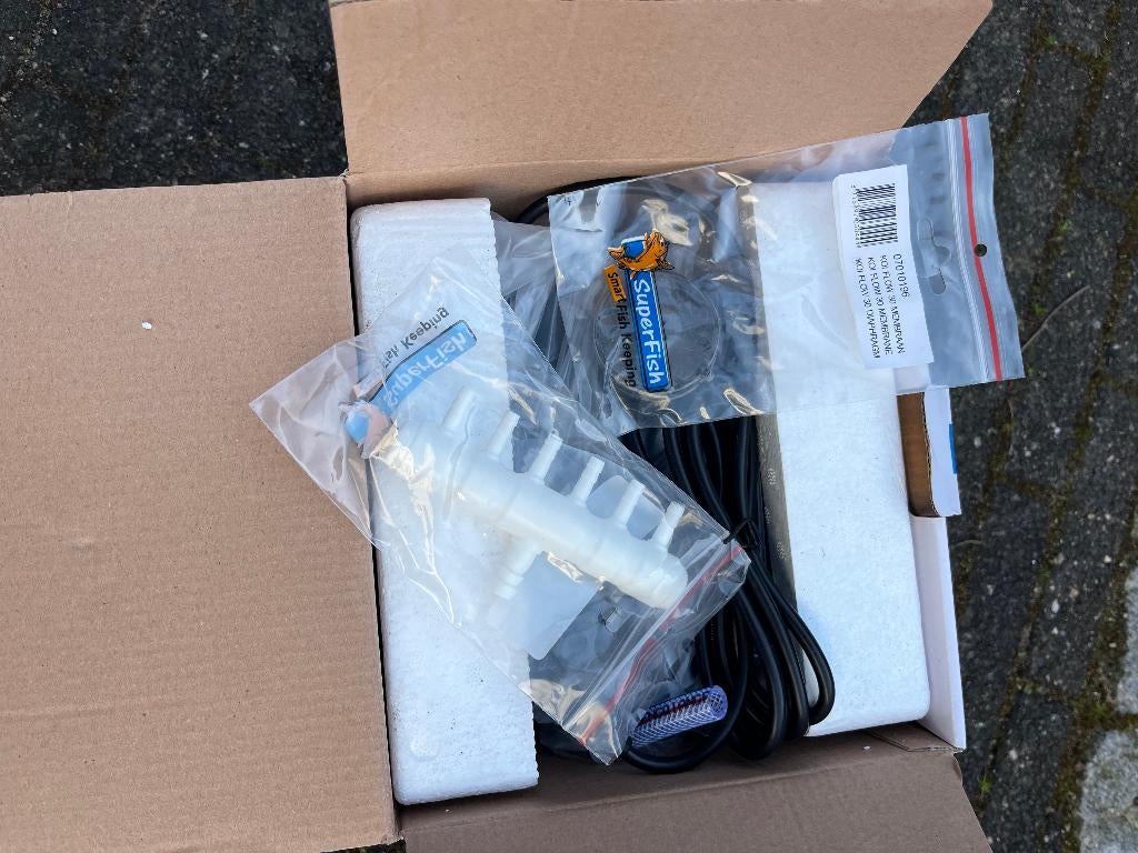 Zuurstof pomp / Superfish beluchtingsset  Koi Flow 30, Ophalen, Nieuw, Vijverpomp