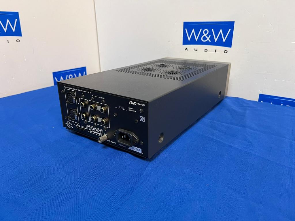 Stax SRM-007t Buizenversterker voor Elektrostatische Hoofdte, Overige merken, Gebruikt, ., Ophalen of Verzenden