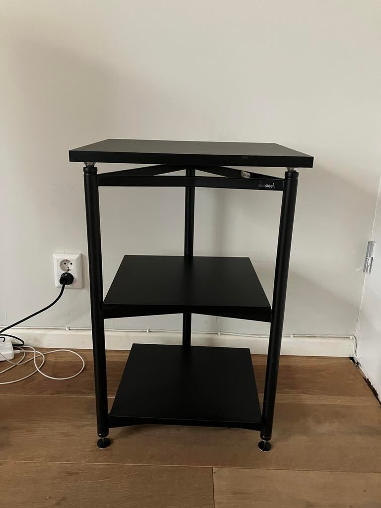Solidsteel audiorack, Ophalen, Zo goed als nieuw
