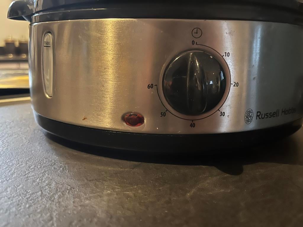Russell Hobbs kookstomer 9lt, Ophalen, Vaatwasmachinebestendig, Gebruikt
