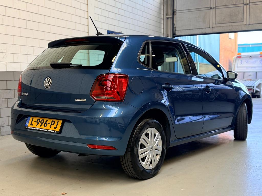 Volkswagen Polo 1.0 Comfortline, Stof, Blauw, Bedrijf, Handgeschakeld