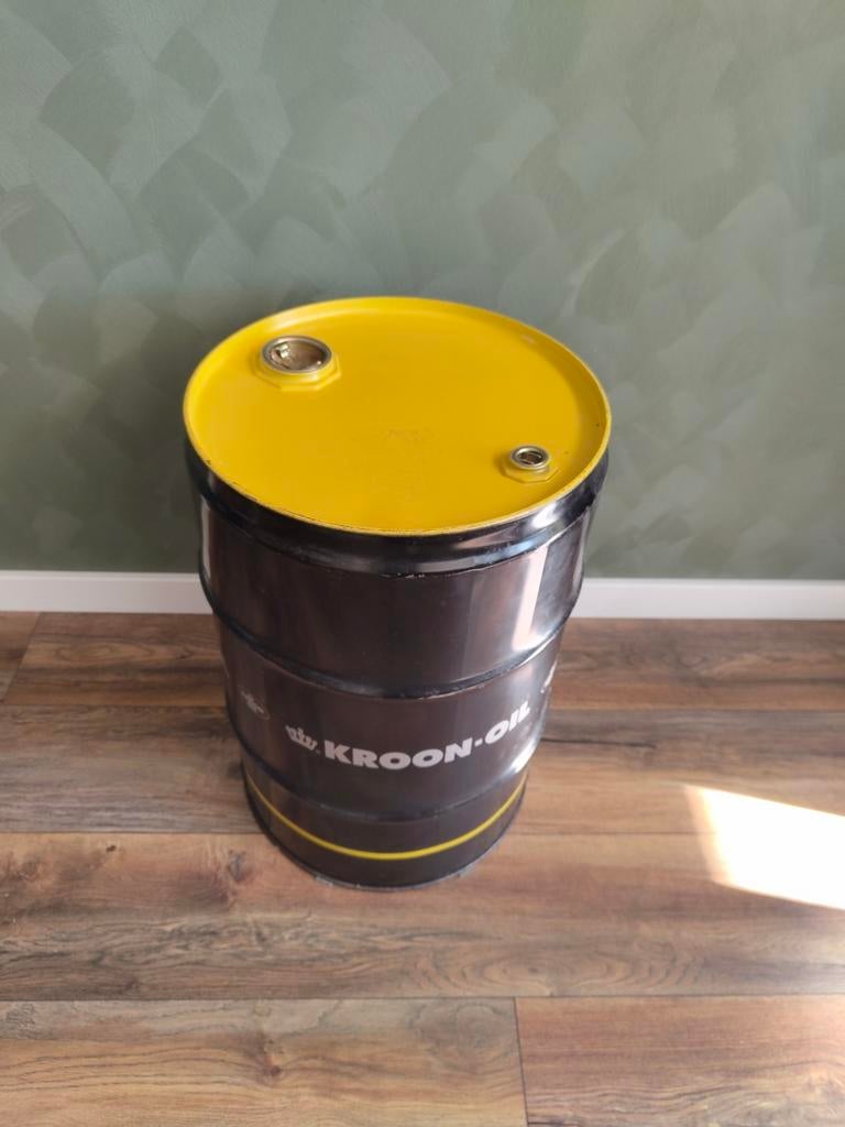 Kroon-Oil Olievat Decoratie Geel Zwart, Ophalen, Gebruikt