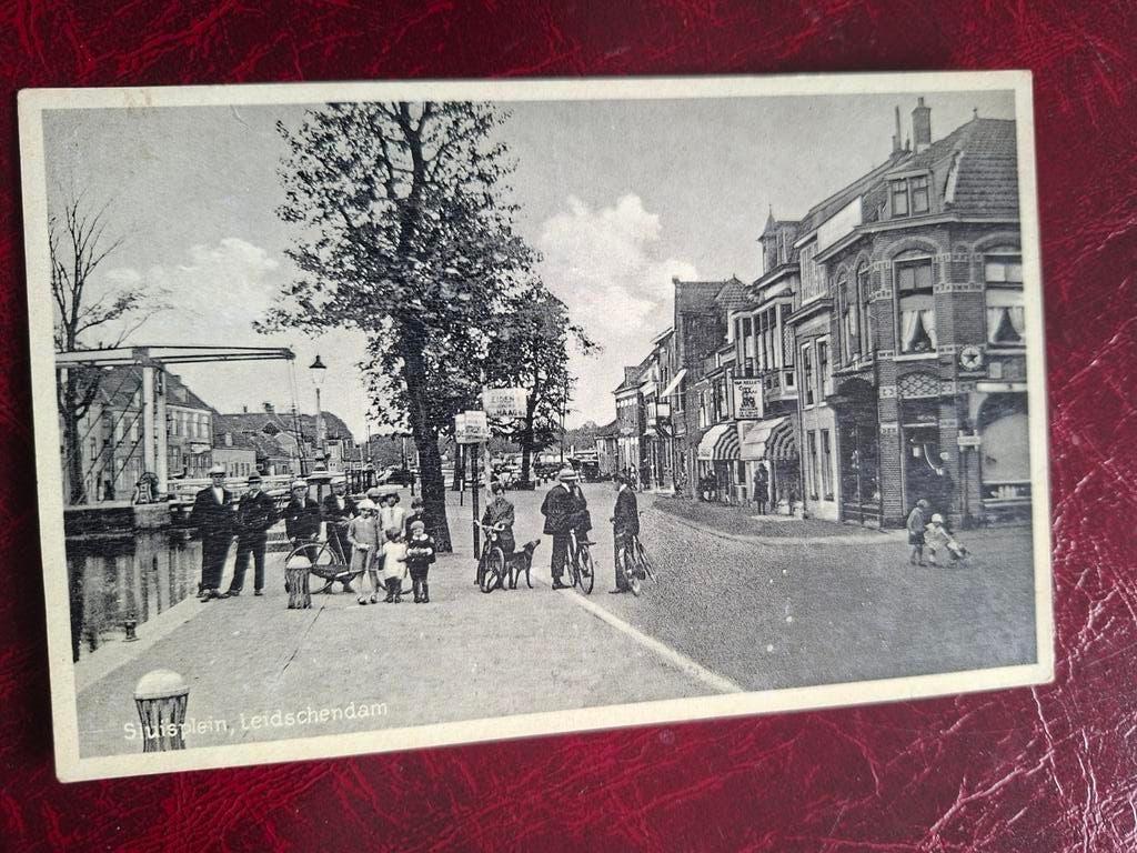 Leidschendam Sluisplein 1939, Ophalen of Verzenden, 1920 tot 1940, Ongelopen
