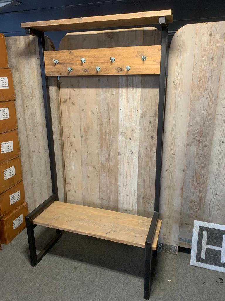 Halbankje met kapstok, Ophalen, Koopmans HH, 125 cm of meer, Beatrixstraat