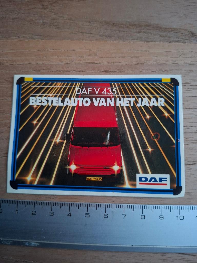 Sticker Daf bestelauto, Ophalen of Verzenden, Zo goed als nieuw, Auto of Motor