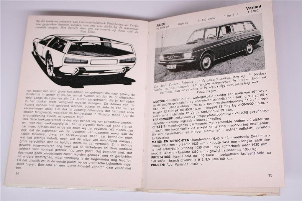Alle Auto's 6 [1968] — Europese Stationcars — Alkenreeks 15, Boeken, Ophalen of Verzenden, Gelezen, Algemeen