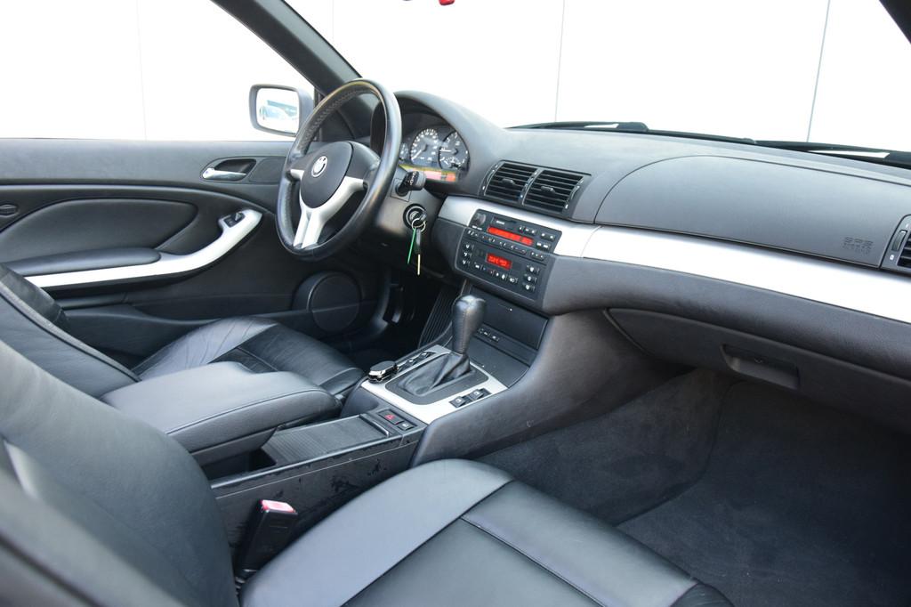 BMW 3 Serie Cabrio 318Ci Executive Automaat Leer Titansilver, Automaat, Achterwielaandrijving, Cabriolet, 4 stoelen