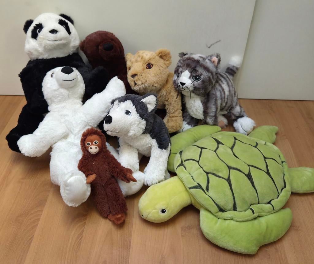 Ikea knuffels, Ophalen of Verzenden, Zo goed als nieuw, Overige typen