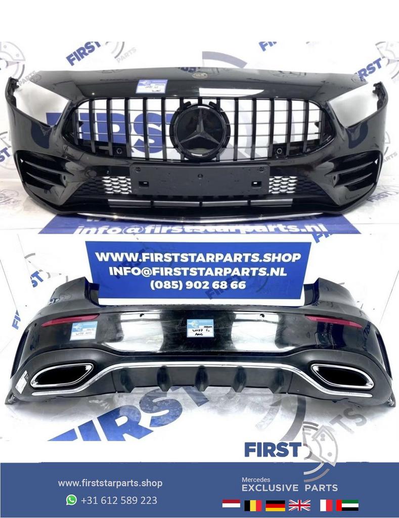 W177 A KLASSE 2022 AMG PAKKET BUMPER SET Origineel Mercedes