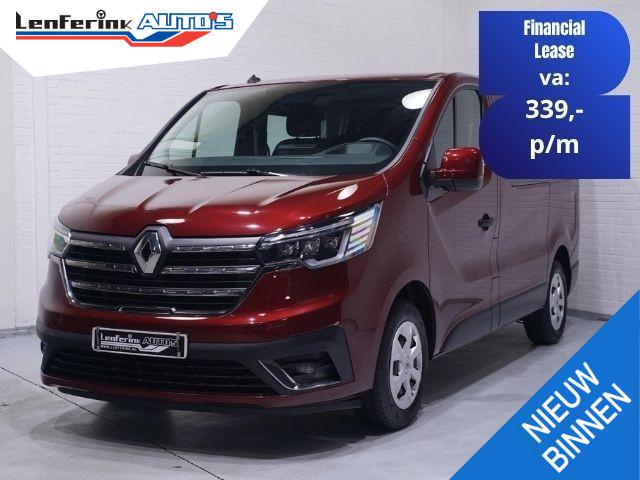 Renault Trafic 2.0 dCi 110 pk Dubbel Cabine L1 Airco, Cruise, Auto's, Bestelauto's, Voorwielaandrijving, Gebruikt, 4 cilinders