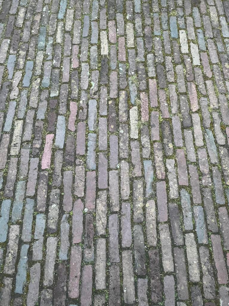 Oude waaltjes 12m2, Tuin en Terras, Tegels en Klinkers, Ophalen, Zo goed als nieuw, Klinkers