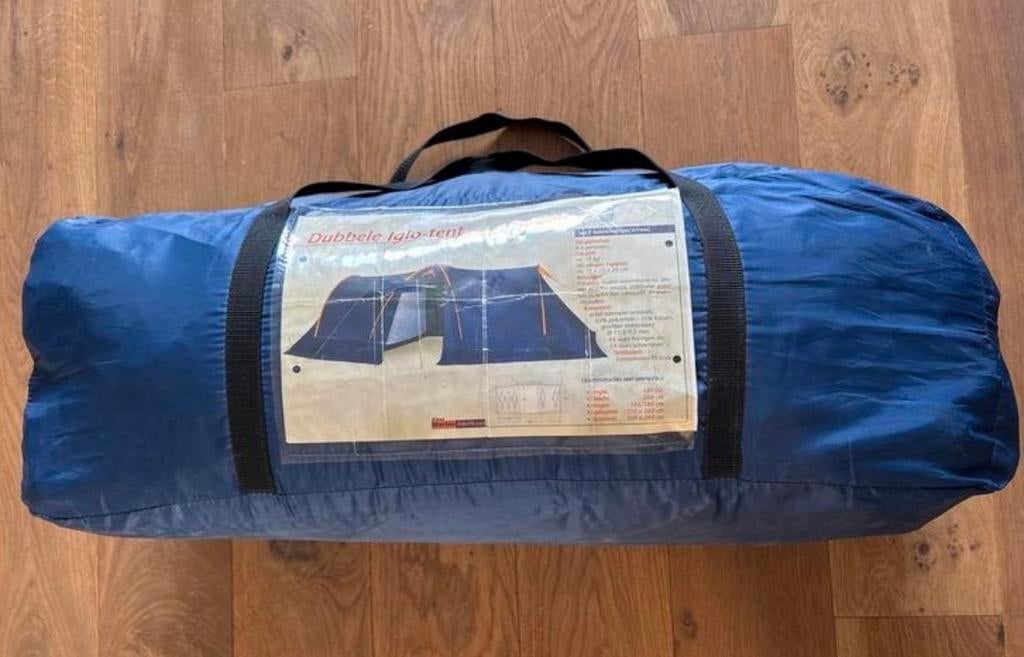 Dubbele Iglo Tent -  NIEUW, Ophalen, Nieuw, Tot en met 6