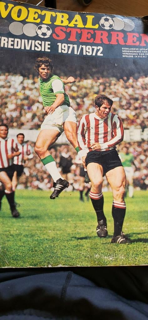 Voetbalsterren Eredivisie 1971/1972, Ophalen
