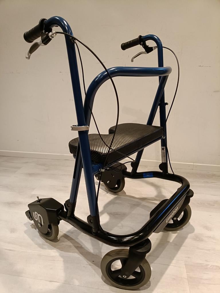 u-Motion Parkinson rollator met omgekeerd remsysteem IZGS., -, -, Ophalen of Verzenden, Zo goed als nieuw
