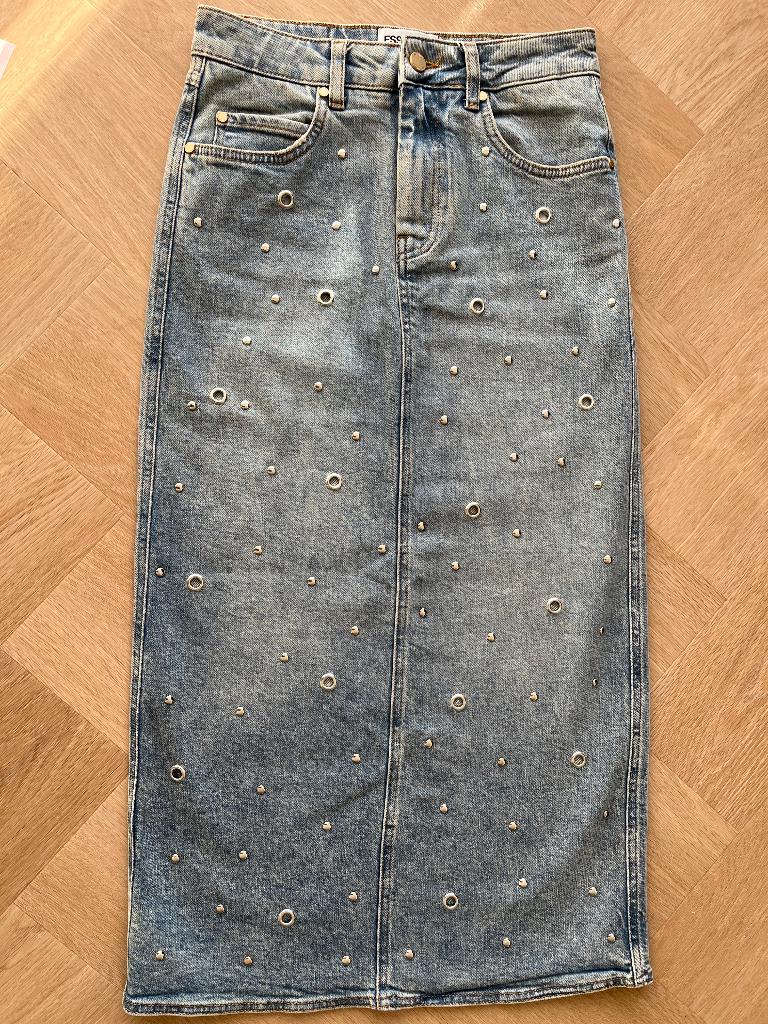 Essentiel Antwerp jeansrok ( nieuw), Kleding | Dames, Jurken, Nieuw, Maat 34 (XS) of kleiner, Onder de knie, Ophalen