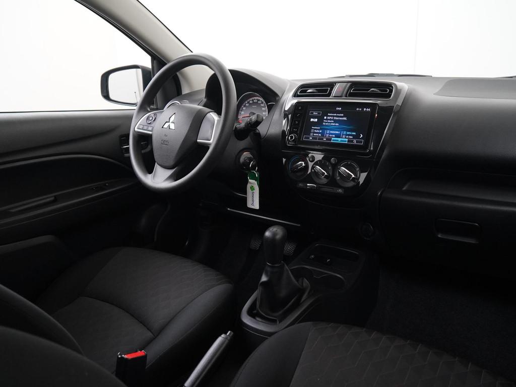 Mitsubishi Space Star 1.2 Active | Apple/Android Carplay | Z, Voorwielaandrijving, 12 maanden, Stof, Gebruikt